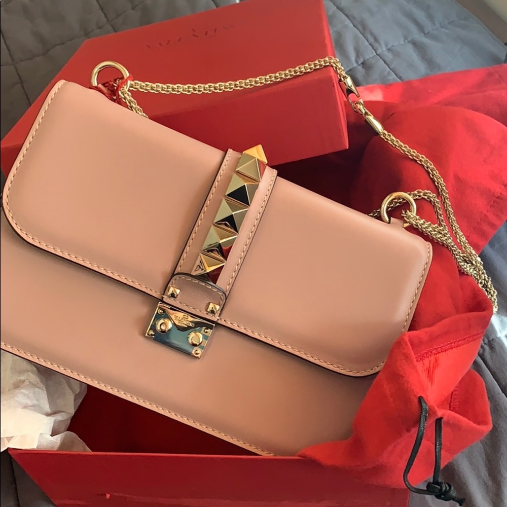 Classic Valentino Glam Lock Bag gorgeous